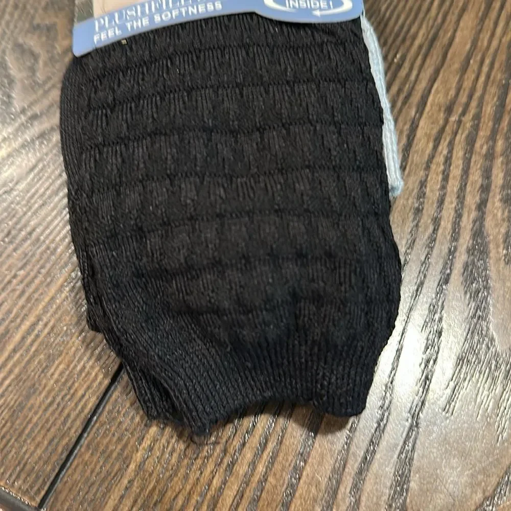 Cuddl Duds Plushfill 3-Pack Midweight Falling Rain Texture Crew Socks NEW